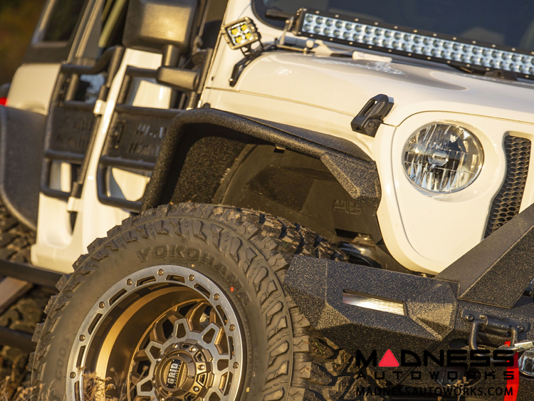 Jeep Wrangler JL TrailChaser Front Bumper w/ Fender Flares - Option 9